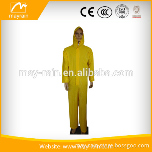 Customized logo printed top quality rainsuit